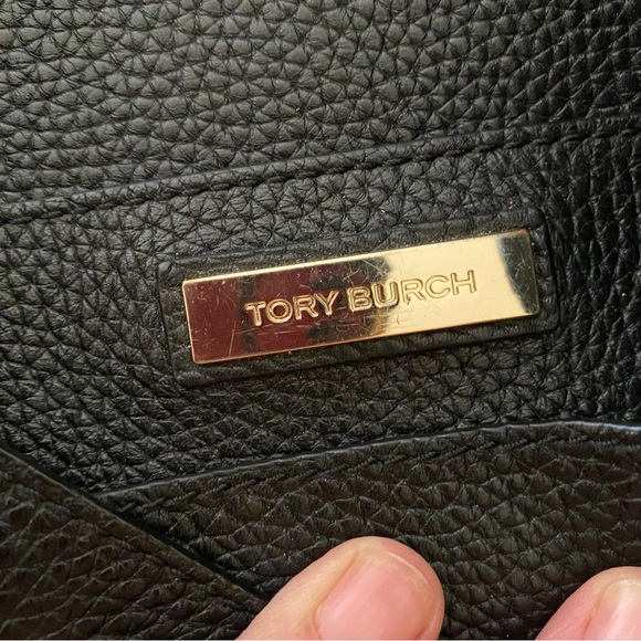 Tory Burch black pebbled leather shopper - Picture 11 of 13